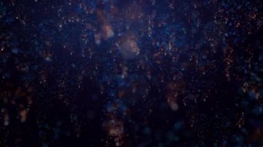 Parlak renkli parçacıklar halinde konfeti zarif bir şekilde iniyor ve havada dönüyor. Neşeli ve şık bir sunum için de ideal bir arka plan. Döngülü