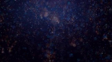 Parlak renkli parçacıklar halinde konfeti zarif bir şekilde iniyor ve havada dönüyor. Neşeli ve şık bir sunum için de ideal bir arka plan. Döngülü