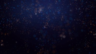 Parlak renkli parçacık konfetisinin 3 boyutlu yansıması zarif bir şekilde yere iner ve havada döner. Parlak ve şık bir sunum için de uygun ideal bir şenlik arka planı.