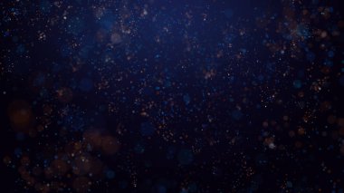 Parlak renkli parçacık konfetisinin 3 boyutlu yansıması zarif bir şekilde yere iner ve havada döner. Parlak ve şık bir sunum için de uygun ideal bir şenlik arka planı.