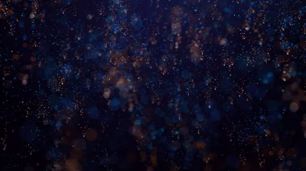 Renderização Confetes Partículas Coloridas Desce Elegantemente Girando Pelo Fundo Festivo — Fotografia de Stock