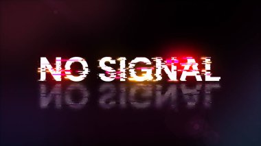 3D, teknolojik arızaların ekran etkilerini gösteren bir sinyal metni oluşturmuyor. Çeşitli parazitlerle muhteşem ekran arızası