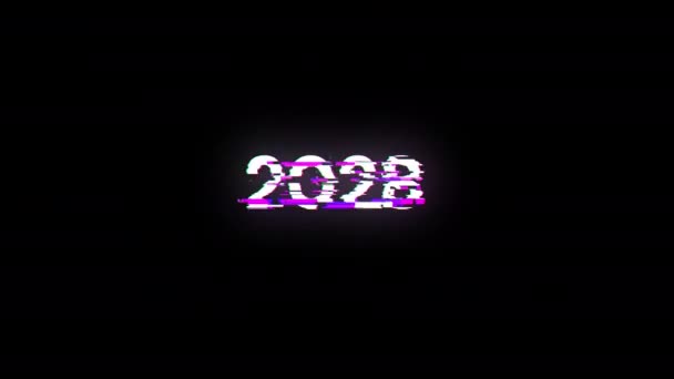 실패의 스크린 효력을 2028의 간섭의 종류를 경이로운 스크린 Glitch — 비디오
