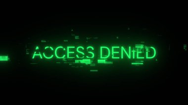 3D görüntüleme erişimi, teknolojik arızaların ekran efektleriyle reddedildi. Çeşitli parazitlerle muhteşem ekran arızası