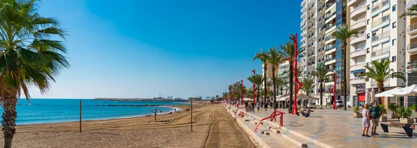 Vinaros Spanje Oktober 2022 Promenade Bij Vinaros Costa Del Azahar — Stockfoto