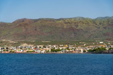 Santo Antao kıyı manzarası Atlantik Okyanusu Porto Novo, Cape Verde