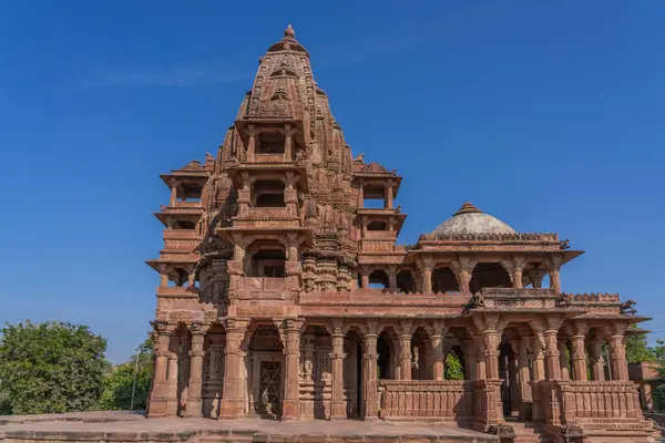 Mandore Garden Nagy Temploma Mandore Kert Jodhpurban Rajasthanban Jogdíjmentes Stock Fotók