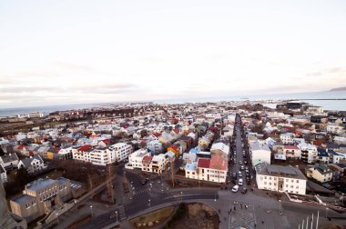 Reykjavik, İzlanda sokakları