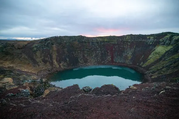 Kerid Volcanic Crater in Iceland