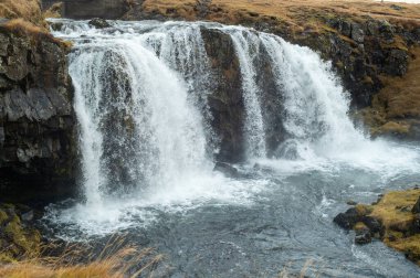 Kirkjulsfoss Şelalesi İzlanda 'da
