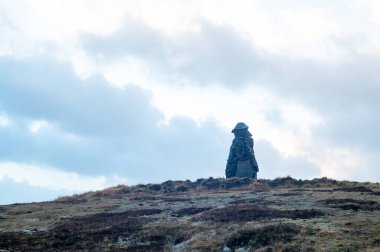 Arnarstapi, İzlanda 'da Brur Snfellss Heykeli