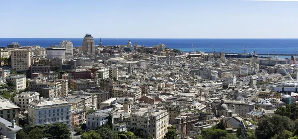 Die Stadt Genua Blick Auf Das Zentrum lizenzfreie Stockbilder