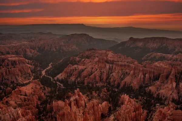 Southwest Usa Bryce Canyon National Park Rocky Town Red Rose — Stock Photo, Image