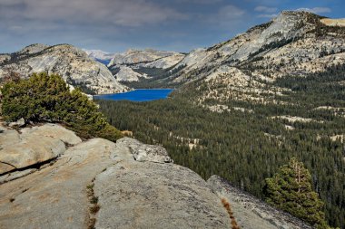 Southwest usa Yosemite National Park California valley pools mountains and forests.