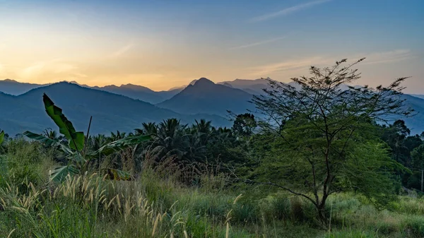 Beautiful Landscape Mountains Background Srilanka — Fotografia de Stock