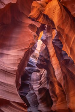 Manzaralı Antilop Kanyonu Arizona ABD - doğanın güzelliği