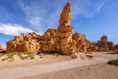 Güney Bolivya dağlarında tuhaf kayalar