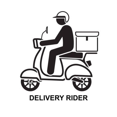 Dağıtım sürücüsü simgesi arkaplan vektör illüstrasyonunda izole edildi. Yapay zeka olmayan oluşturma.