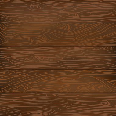 Kahverengi yatay tahta, tahta, tahta, masa ya da zemin yüzeyi. Ahşap dokular. Vektör illüstrasyonu.