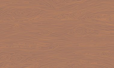 Koyu kahverengi ahşap kesim, doğrama tahtası, masa veya zemin yüzeyi. Ahşap doku. Vektör çizimi.