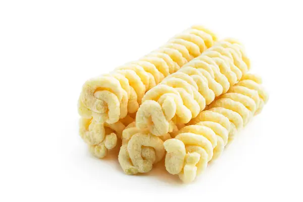 Delicious Sweet Corn Sticks Isolated White Background Royalty Free Stock Photos