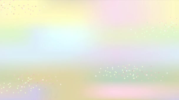 日本スタイルの背景 ライトカラー和紙と金粒子のイラストビデオ — ストック動画