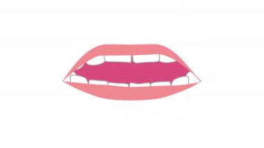 Açık diş dizilimi ve güzel diş dizilimi videosu