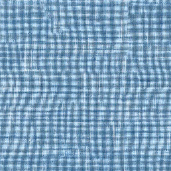 Leinen Blauer Stoff Stoff Textur Fliese — Stockfoto