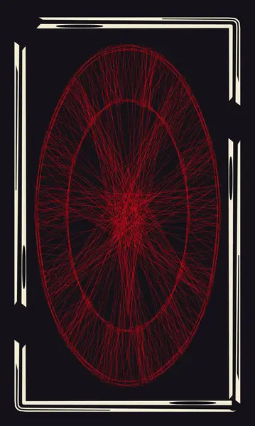 Tarot kartları - sırt tasarımı, Baphomet işareti