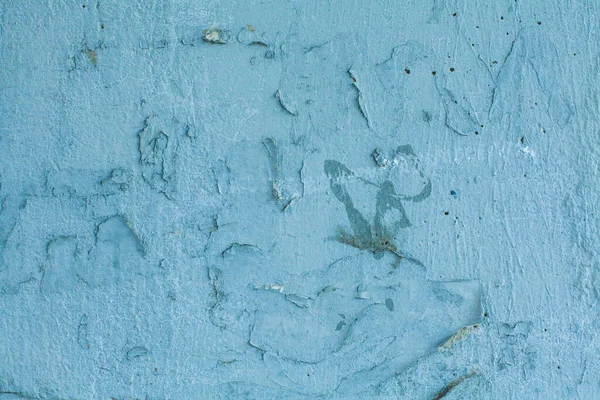 Abstrakter Grunge Blauer Stuck Hintergrund — Stockfoto