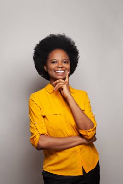 Portrait of beautyful happy confident business woman