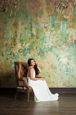 Hoş bir manken kadın.