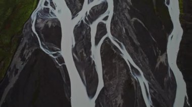 İHA, Örgülü, Nehir, Estuary, İzlanda