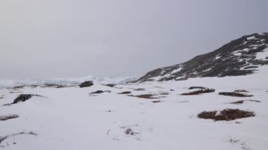 Kar, Manzara, Kaya, Dağ, Bulut