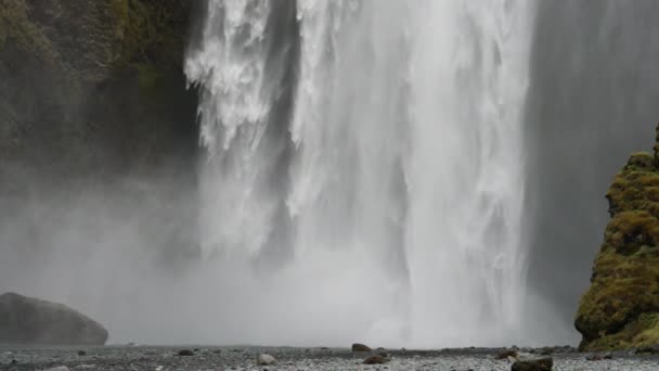 Impressionante Cachoeira Cascata Rio Poder — Vídeo de Stock