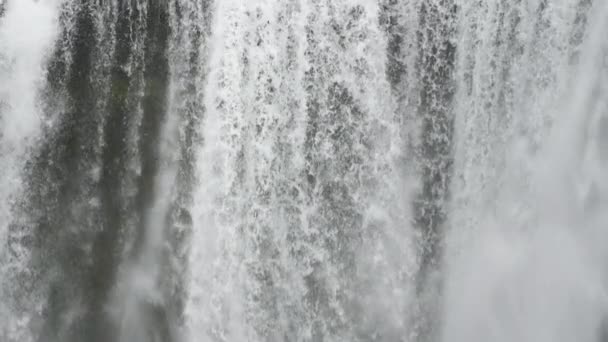 Cascada Flujo Agua Energía Naturaleza — Vídeos de Stock