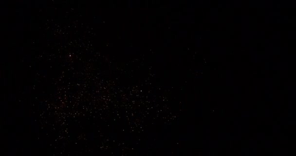 밤하늘을 밝히는 포탄이 연달아 — 비디오