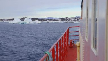 Gemi, Güverte, Ayrılma, Buzdağı, Grönland