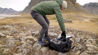 Fotoğrafçı, Adam, Kamera, Sırt çantası, Eystrahorn