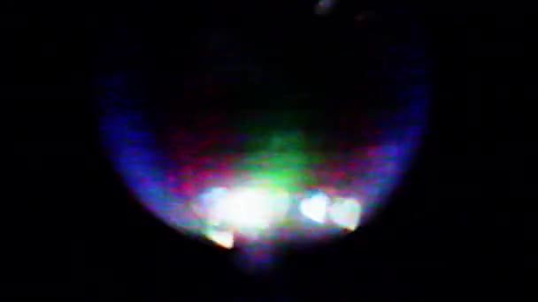 Φωτεινή Ντίσκο Καθρέπτης Μπάλα Λάμψη — Αρχείο Βίντεο