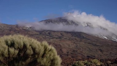 Cloudy, Mountain, Landscape, Dry, Tenerife