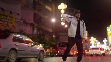 Dancing, Man, Hip Hop, Bangkok, Breakdancing