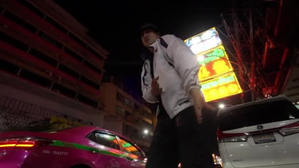 Dance Hip Hop Urban Young Man Generation — Stockvideo