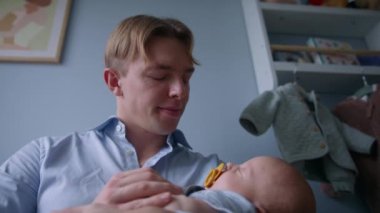 Baba, Bakım, Uyku, Bebek Çocuk, Beşik