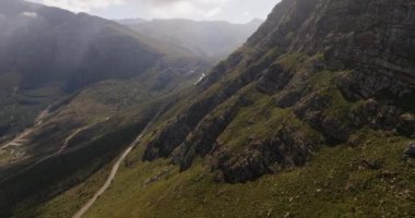 Drone, Mountain, Road, Valley, Güney Afrika