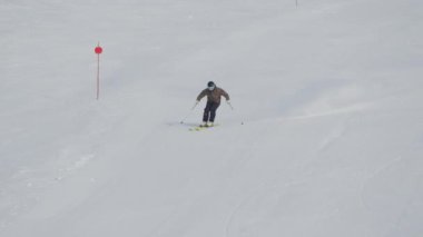 Yavaş Hareket, Kayak, Kayak, Yamaç, Kar