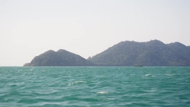泰国白天热带岛屿的录像 — 图库视频影像