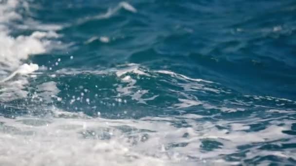 泰国海洋表面波的慢镜头 — 图库视频影像