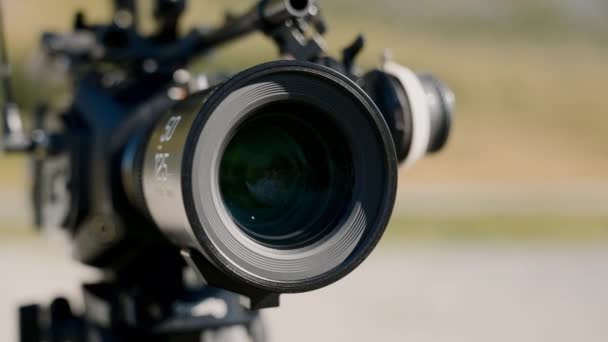 Uno Scatto Macro Ipnotizzante Cui Obiettivo Della Fotocamera Prende Centro — Video Stock