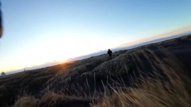 Drone 'un FPV' sinden Vestrahorn Dağı 'na